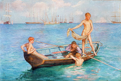 Augustblau, 1896 | Tuke