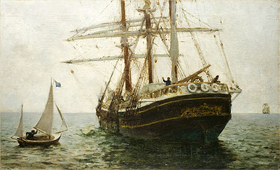 Tuke | The Missionary Boat, 1894 | Giclée Canvas Print