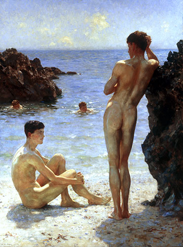 Liebhaber der Sonne, 1923 | Tuke