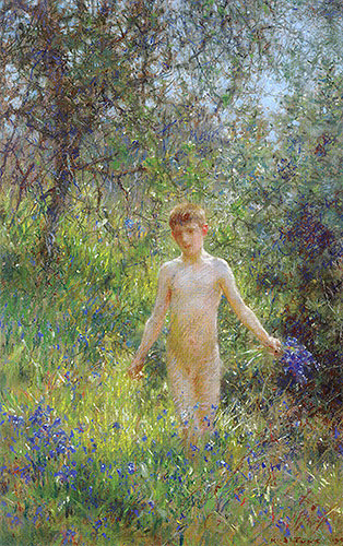 Bluebells, 1907 | Tuke | Giclée Canvas Print