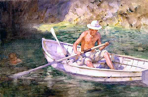Green Waters, 1911 | Tuke | Giclée Paper Print