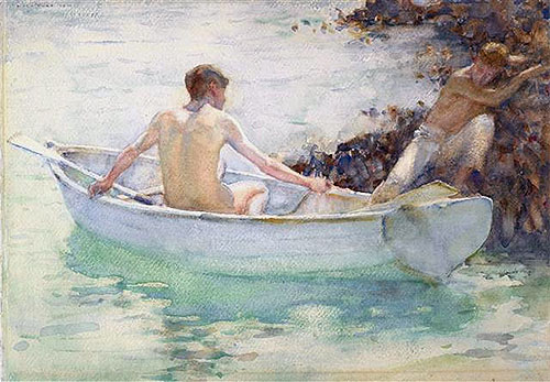 Einschiffung, 1912 | Tuke