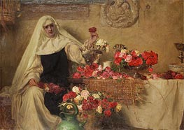 For Saint Dorothea's Day | Herbert James Draper | Gemälde Reproduktion