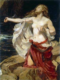 Ariadne, c.1905 von Herbert James Draper | Leinwand Kunstdruck