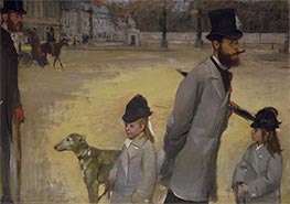 Place de la Concorde | Degas | Painting Reproduction