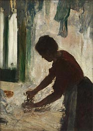 A Woman Ironing (Silhouette) | Degas | Painting Reproduction