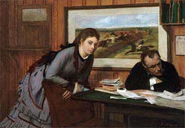 Sulking | Edgar Degas | Gemälde Reproduktion