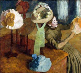 The Millinery Shop | Edgar Degas | Painting Reproduction
