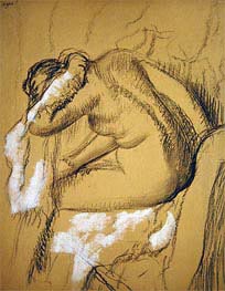 Degas | Woman Drying Herself | Giclée Canvas Print