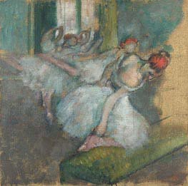 Ballet Dancers, c.1890/00 von Edgar Degas | Leinwand Kunstdruck
