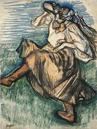 Degas | Russian Dancer, 1899 | Giclée Paper Art Print
