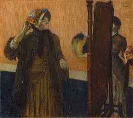 At the Milliner's | Edgar Degas | Painting Reproduction