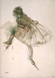 Study of a Ballet Dancer | Degas | Gemälde Reproduktion