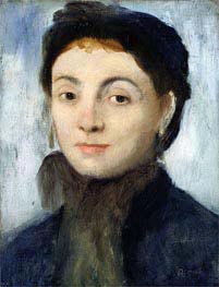 Portrait of Josephine Gaujelin | Degas | Painting Reproduction