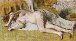Nach dem Bad | Degas | Gemälde Reproduktion