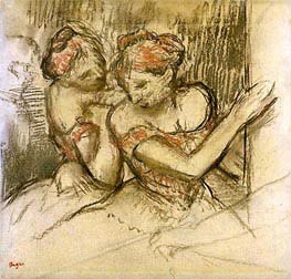 Degas | Two Dancers, undated | Giclée Paper Art Print