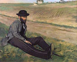 Eugene Manet | Degas | Painting Reproduction