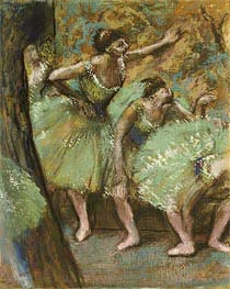 Dancers | Edgar Degas | Gemälde Reproduktion
