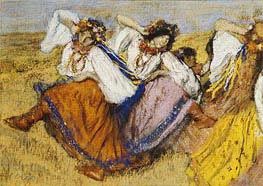 Russian Dancers | Edgar Degas | Painting Reproduction