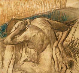 Degas | Woman at her Toilet | Giclée Paper Print