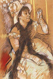 Portrait of Madame Dietz-Monnin | Degas | Painting Reproduction