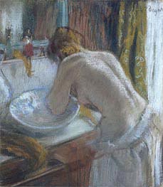 The toilet | Degas | Gemälde Reproduktion