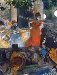 The Cafe-Concert des Ambassadeurs, c.1876/77 von Degas | Papier-Kunstdruck