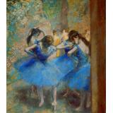 Dancers in Blue, 1890 - Edgar Degas