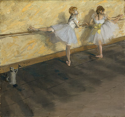 Tänzerinnen an der Stange, 1877 | Edgar Degas