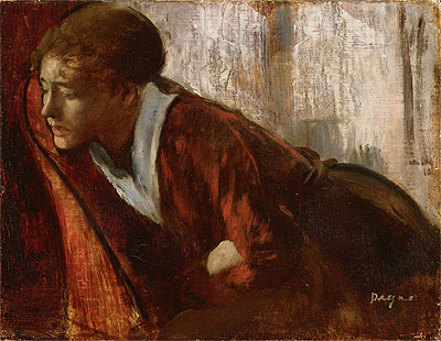 Degas | Melancholy, c.1874 | Giclée Canvas Print