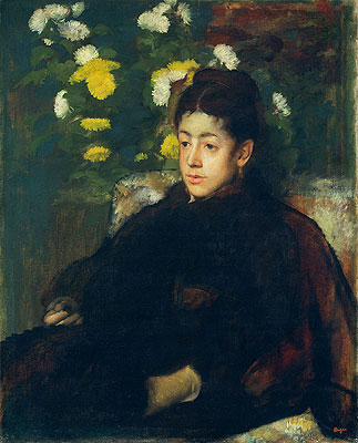 Mademoiselle Malo, c.1877 | Edgar Degas | Giclée Leinwand Kunstdruck