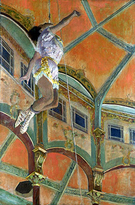 Miss La La im Zirkus Fernando, 1879 | Edgar Degas