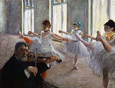 The Rehearsal, c.1878/79 | Edgar Degas | Giclée Canvas Print