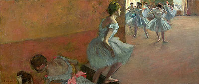 Dancers Ascending a Staircase, c.1886/90 | Edgar Degas | Giclée Leinwand Kunstdruck
