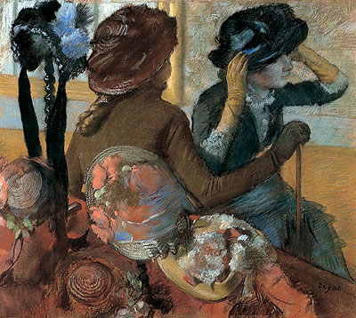 At the Milliner's, 1882 | Edgar Degas | Giclée Papier-Kunstdruck