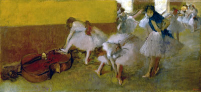 Dancers in the Green Room, c.1879 | Degas | Giclée Canvas Print