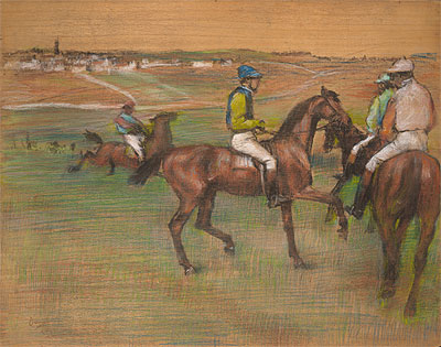 Race Horses, c.1885/88 | Degas | Giclée Paper Print