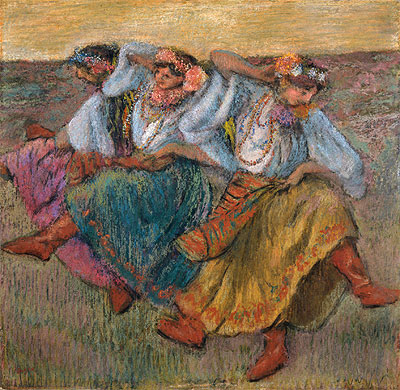 Degas | Russian Dancers, 1899 | Giclée Paper Art Print