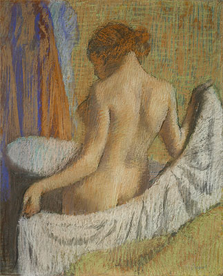 After the Bath, Woman with a Towel, c.1885/90 | Degas | Giclée Paper Art Print