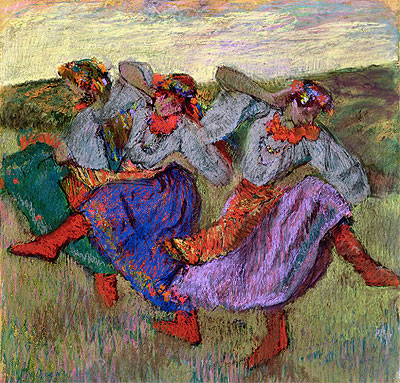Russische Tänzerinnen, c.1899 | Edgar Degas