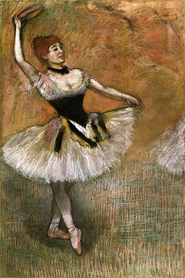 Degas | Dancer with Tambourine, c.1882 | Giclée Paper Art Print