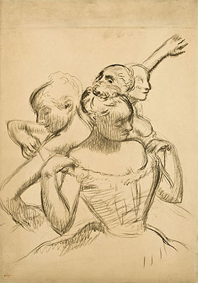 Gruppe von vier Tänzerinnen, c.1902 | Edgar Degas