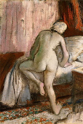 Schlafenszeit, c.1883 | Edgar Degas