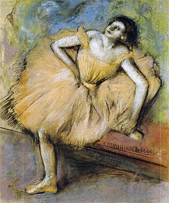 Sitzende Tänzerin, c.1894 | Edgar Degas