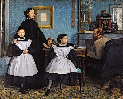 The Bellelli Family, c.1858/67 | Degas | Giclée Canvas Print