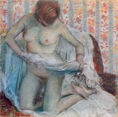 Toilet of a Woman, 1884 | Edgar Degas