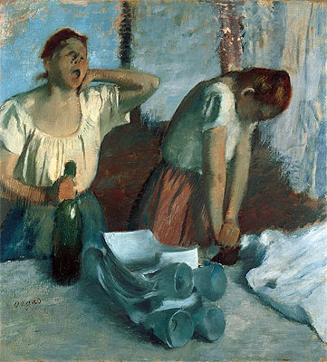 Women Ironing, c.1884 | Degas | Giclée Canvas Print