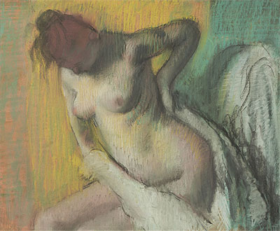 Frau beim Abtrocknen, c.1886 | Edgar Degas
