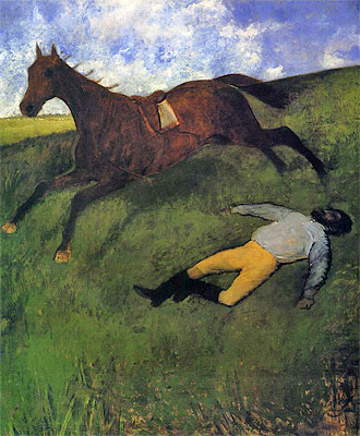 Der gestürzte Jockey, c.1896/98 | Edgar Degas