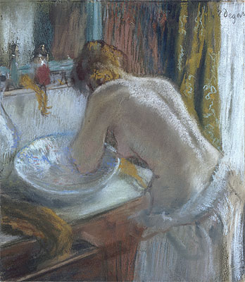 The toilet, c.1884/86 | Degas | Giclée Papier-Kunstdruck